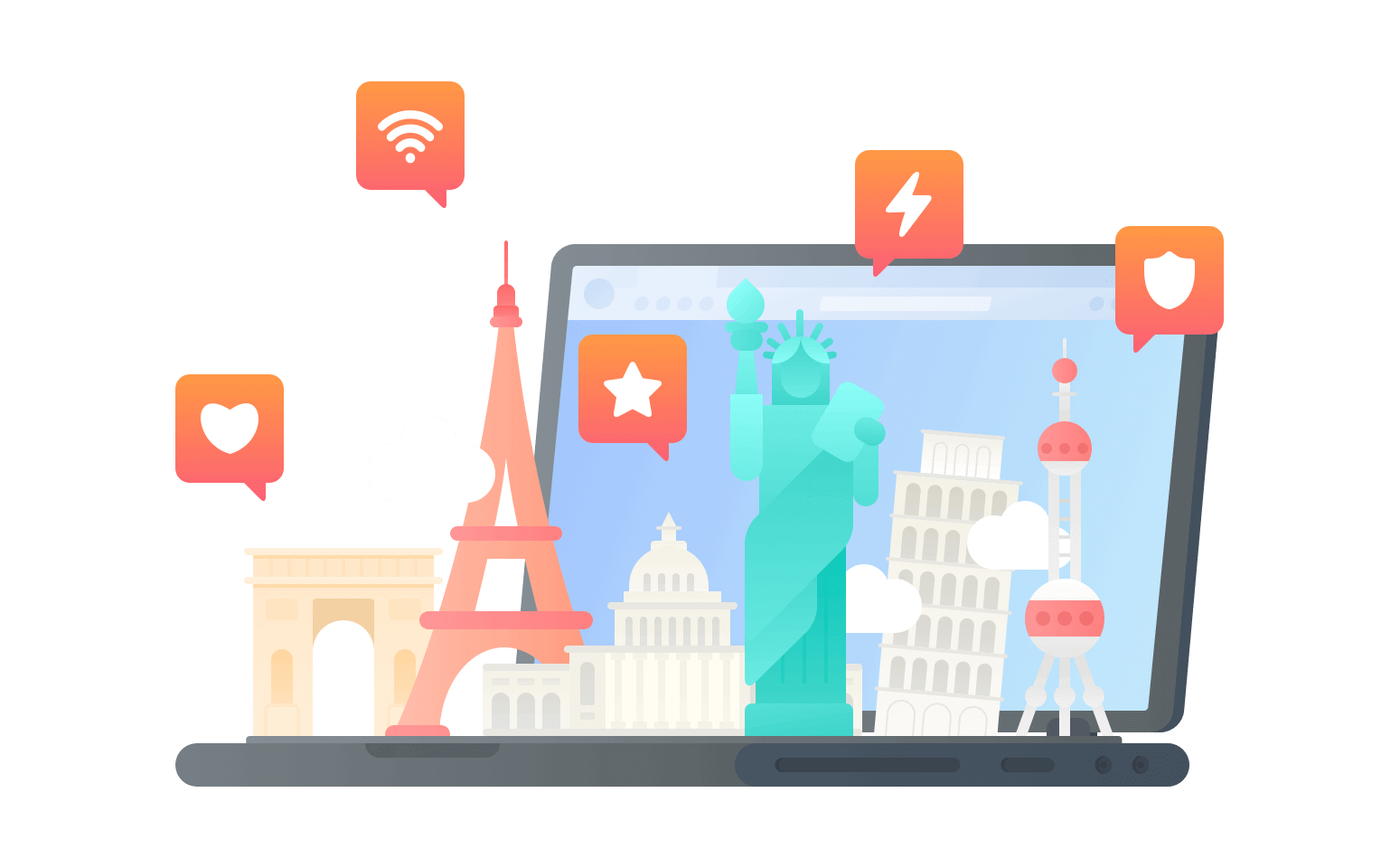 国外翻回国VPN - 速帆加速器